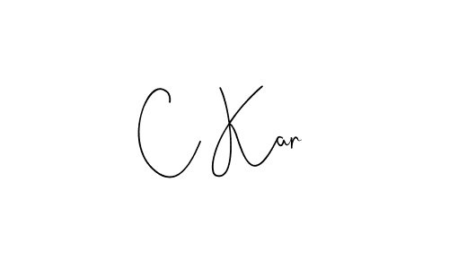 Use a signature maker to create a handwritten signature online. With this signature software, you can design (Andilay-7BmLP) your own signature for name C Kar. C Kar signature style 4 images and pictures png