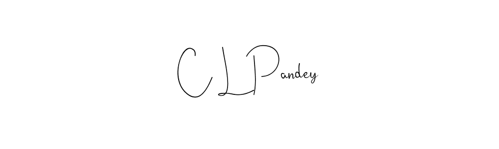 Use a signature maker to create a handwritten signature online. With this signature software, you can design (Andilay-7BmLP) your own signature for name C L Pandey. C L Pandey signature style 4 images and pictures png