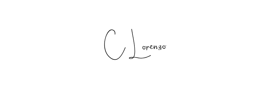 Make a beautiful signature design for name C Lorenzo. Use this online signature maker to create a handwritten signature for free. C Lorenzo signature style 4 images and pictures png