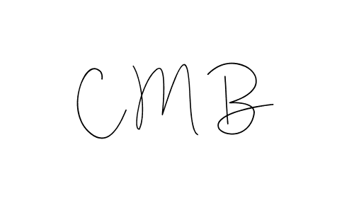 Best and Professional Signature Style for C M B. Andilay-7BmLP Best Signature Style Collection. C M B signature style 4 images and pictures png