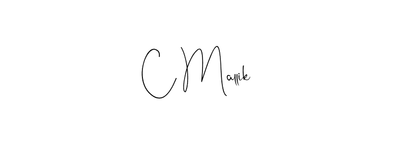 Also You can easily find your signature by using the search form. We will create C Mallik name handwritten signature images for you free of cost using Andilay-7BmLP sign style. C Mallik signature style 4 images and pictures png