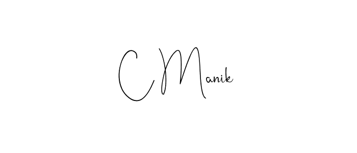 How to Draw C Manik signature style? Andilay-7BmLP is a latest design signature styles for name C Manik. C Manik signature style 4 images and pictures png