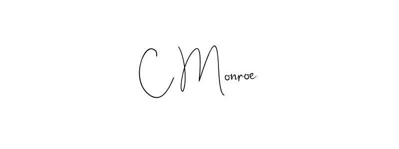 How to Draw C Monroe signature style? Andilay-7BmLP is a latest design signature styles for name C Monroe. C Monroe signature style 4 images and pictures png