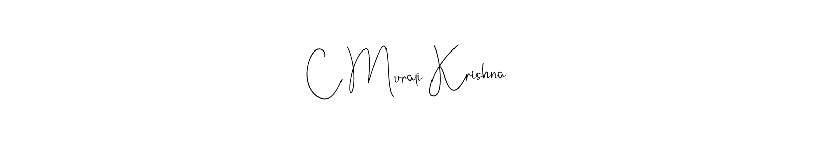 How to Draw C Murali Krishna signature style? Andilay-7BmLP is a latest design signature styles for name C Murali Krishna. C Murali Krishna signature style 4 images and pictures png