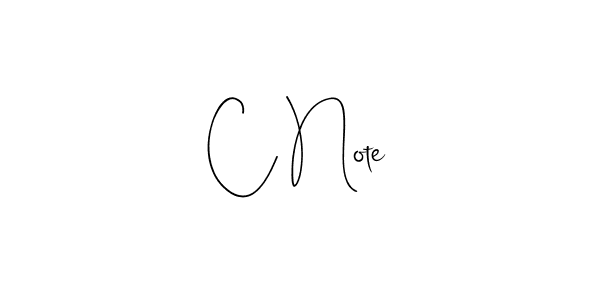 It looks lik you need a new signature style for name C Note. Design unique handwritten (Andilay-7BmLP) signature with our free signature maker in just a few clicks. C Note signature style 4 images and pictures png