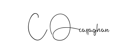 Make a beautiful signature design for name C Ocallaghan. Use this online signature maker to create a handwritten signature for free. C Ocallaghan signature style 4 images and pictures png