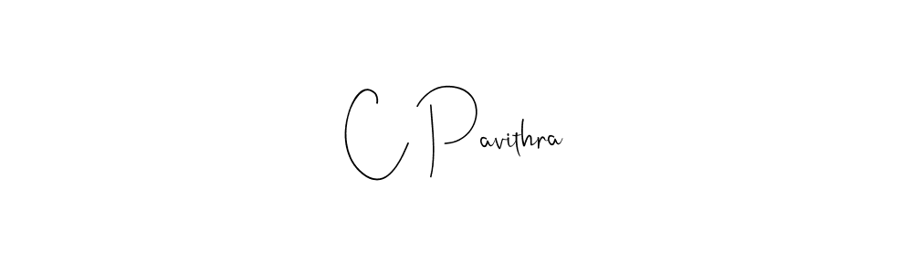 Create a beautiful signature design for name C Pavithra. With this signature (Andilay-7BmLP) fonts, you can make a handwritten signature for free. C Pavithra signature style 4 images and pictures png