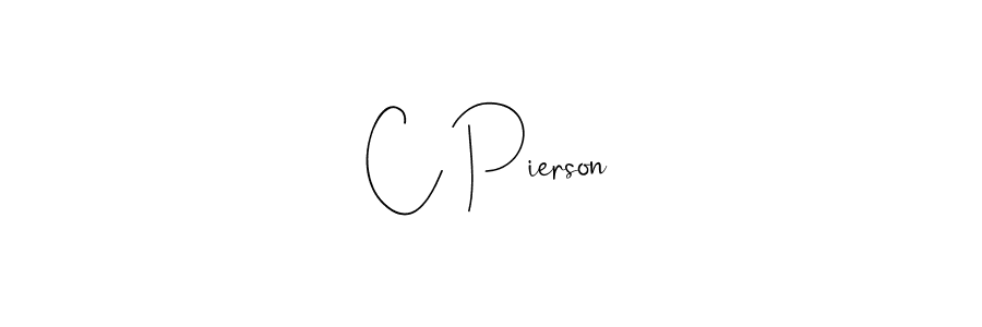 Make a beautiful signature design for name C Pierson. Use this online signature maker to create a handwritten signature for free. C Pierson signature style 4 images and pictures png