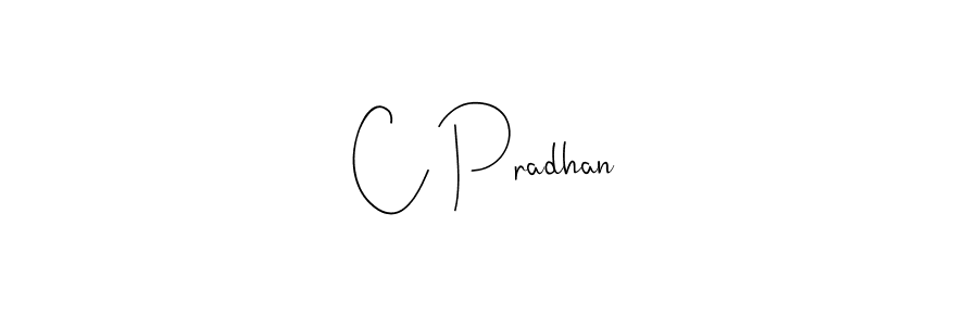 It looks lik you need a new signature style for name C Pradhan. Design unique handwritten (Andilay-7BmLP) signature with our free signature maker in just a few clicks. C Pradhan signature style 4 images and pictures png