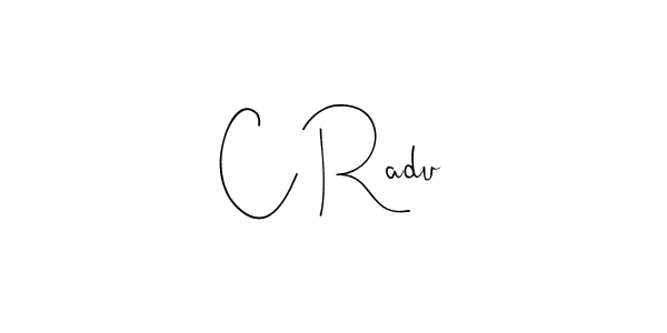 Similarly Andilay-7BmLP is the best handwritten signature design. Signature creator online .You can use it as an online autograph creator for name C Radu. C Radu signature style 4 images and pictures png