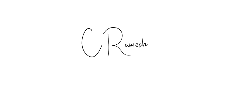 Once you've used our free online signature maker to create your best signature Andilay-7BmLP style, it's time to enjoy all of the benefits that C Ramesh name signing documents. C Ramesh signature style 4 images and pictures png