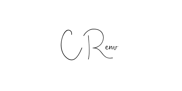 Make a short C Renu signature style. Manage your documents anywhere anytime using Andilay-7BmLP. Create and add eSignatures, submit forms, share and send files easily. C Renu signature style 4 images and pictures png