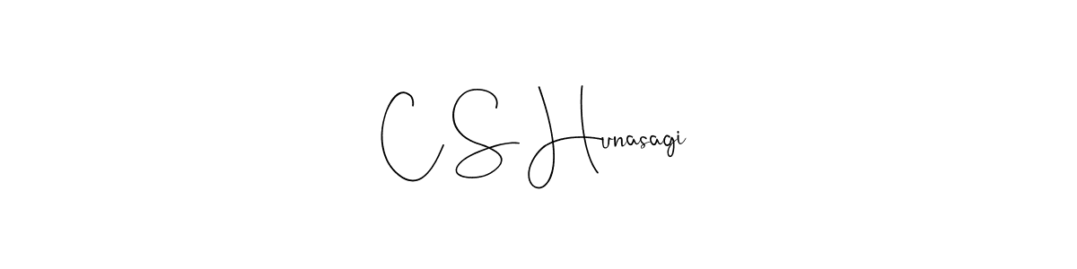 Once you've used our free online signature maker to create your best signature Andilay-7BmLP style, it's time to enjoy all of the benefits that C S Hunasagi name signing documents. C S Hunasagi signature style 4 images and pictures png