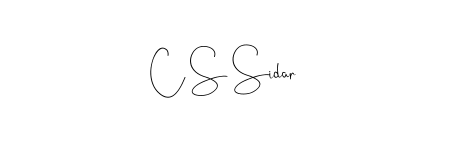 Similarly Andilay-7BmLP is the best handwritten signature design. Signature creator online .You can use it as an online autograph creator for name C S Sidar. C S Sidar signature style 4 images and pictures png