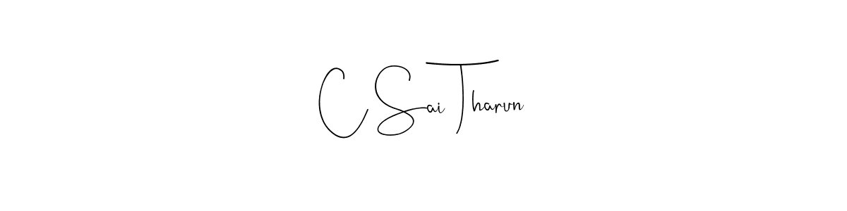 Best and Professional Signature Style for C Sai Tharun. Andilay-7BmLP Best Signature Style Collection. C Sai Tharun signature style 4 images and pictures png