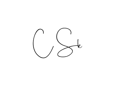 Once you've used our free online signature maker to create your best signature Andilay-7BmLP style, it's time to enjoy all of the benefits that C Sk name signing documents. C Sk signature style 4 images and pictures png