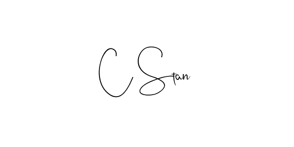 Use a signature maker to create a handwritten signature online. With this signature software, you can design (Andilay-7BmLP) your own signature for name C Stan. C Stan signature style 4 images and pictures png