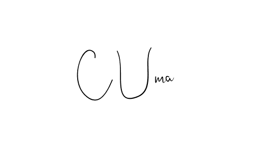 Also we have C Uma name is the best signature style. Create professional handwritten signature collection using Andilay-7BmLP autograph style. C Uma signature style 4 images and pictures png