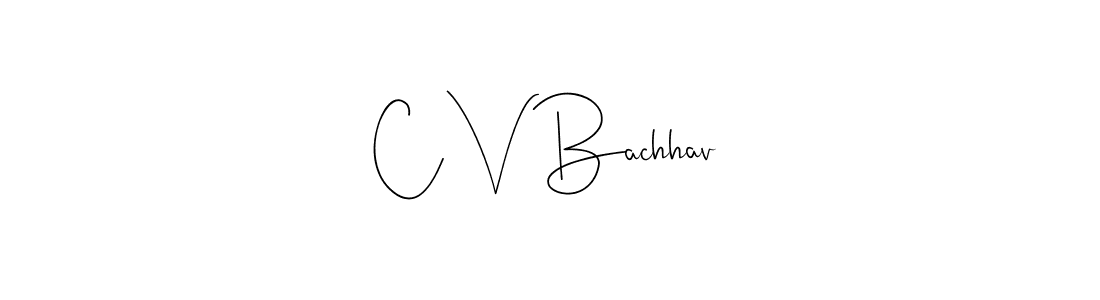 Here are the top 10 professional signature styles for the name C V Bachhav. These are the best autograph styles you can use for your name. C V Bachhav signature style 4 images and pictures png