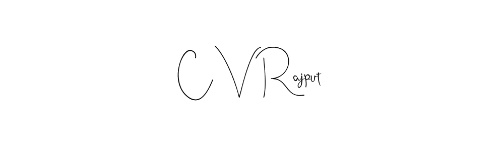 How to Draw C V Rajput signature style? Andilay-7BmLP is a latest design signature styles for name C V Rajput. C V Rajput signature style 4 images and pictures png