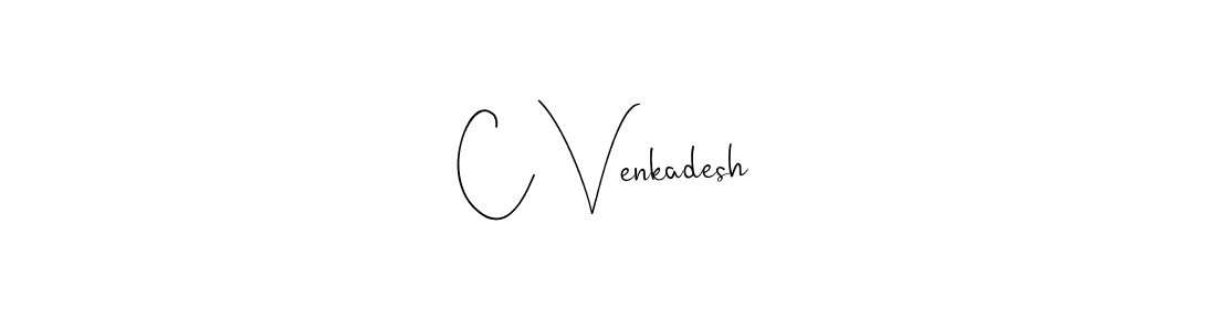 You can use this online signature creator to create a handwritten signature for the name C Venkadesh. This is the best online autograph maker. C Venkadesh signature style 4 images and pictures png