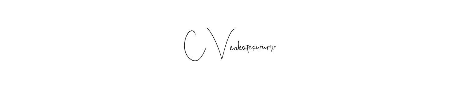 This is the best signature style for the C Venkateswarlu name. Also you like these signature font (Andilay-7BmLP). Mix name signature. C Venkateswarlu signature style 4 images and pictures png