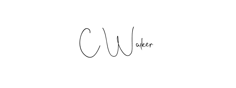 It looks lik you need a new signature style for name C Walker. Design unique handwritten (Andilay-7BmLP) signature with our free signature maker in just a few clicks. C Walker signature style 4 images and pictures png