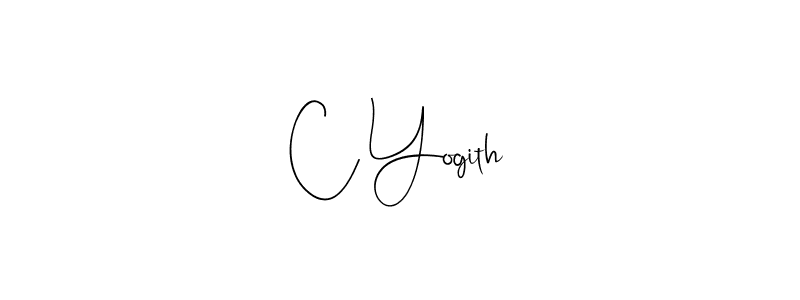 See photos of C Yogith official signature by Spectra . Check more albums & portfolios. Read reviews & check more about Andilay-7BmLP font. C Yogith signature style 4 images and pictures png