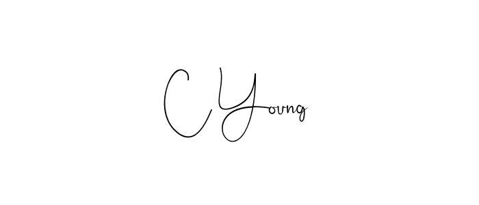 Make a beautiful signature design for name C Young. Use this online signature maker to create a handwritten signature for free. C Young signature style 4 images and pictures png