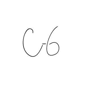 The best way (Andilay-7BmLP) to make a short signature is to pick only two or three words in your name. The name C-6 include a total of six letters. For converting this name. C-6 signature style 4 images and pictures png
