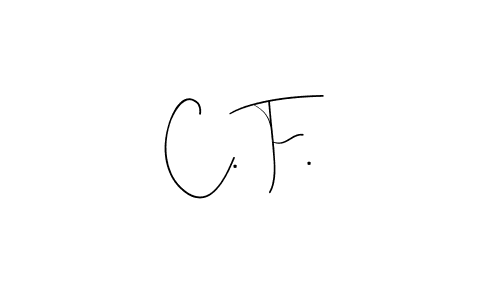 How to make C. F. signature? Andilay-7BmLP is a professional autograph style. Create handwritten signature for C. F. name. C. F. signature style 4 images and pictures png