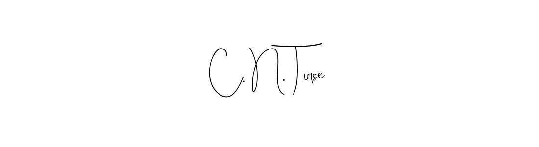 You can use this online signature creator to create a handwritten signature for the name C. N. Tulse. This is the best online autograph maker. C. N. Tulse signature style 4 images and pictures png