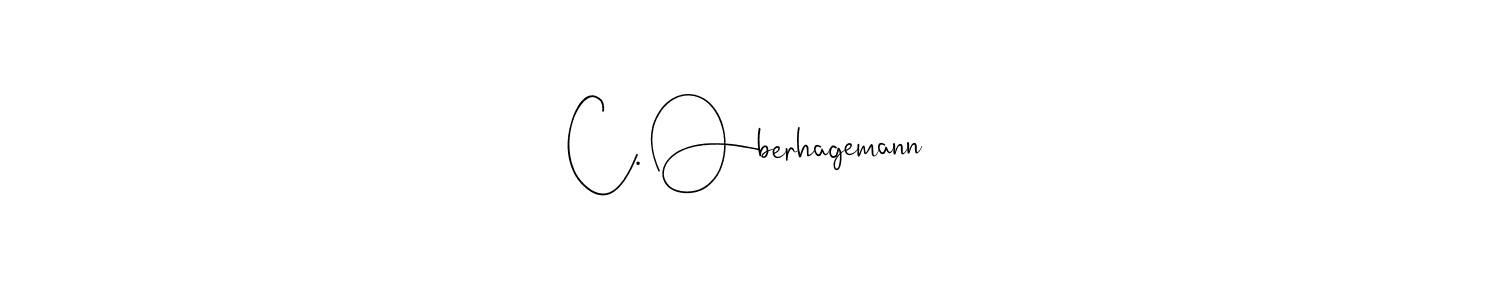 Similarly Andilay-7BmLP is the best handwritten signature design. Signature creator online .You can use it as an online autograph creator for name C. Oberhagemann. C. Oberhagemann signature style 4 images and pictures png