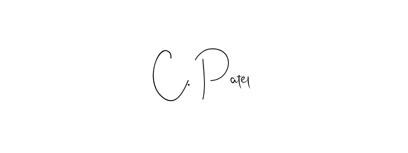 How to Draw C. Patel signature style? Andilay-7BmLP is a latest design signature styles for name C. Patel. C. Patel signature style 4 images and pictures png