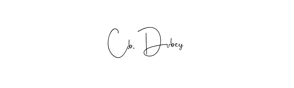 Once you've used our free online signature maker to create your best signature Andilay-7BmLP style, it's time to enjoy all of the benefits that C.b. Dubey name signing documents. C.b. Dubey signature style 4 images and pictures png