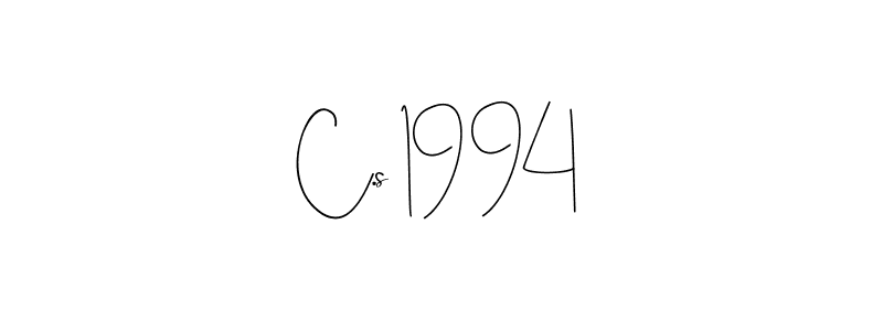 How to make C.s 1994 name signature. Use Andilay-7BmLP style for creating short signs online. This is the latest handwritten sign. C.s 1994 signature style 4 images and pictures png