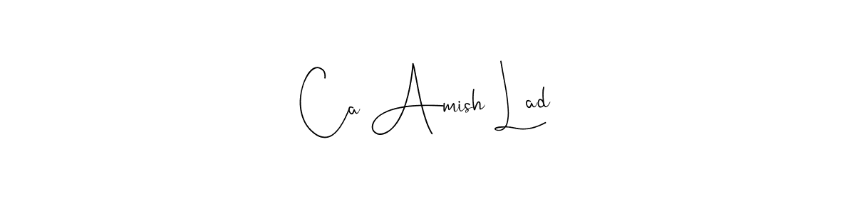 Make a beautiful signature design for name Ca Amish Lad. Use this online signature maker to create a handwritten signature for free. Ca Amish Lad signature style 4 images and pictures png