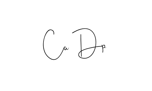 Ca Dp stylish signature style. Best Handwritten Sign (Andilay-7BmLP) for my name. Handwritten Signature Collection Ideas for my name Ca Dp. Ca Dp signature style 4 images and pictures png