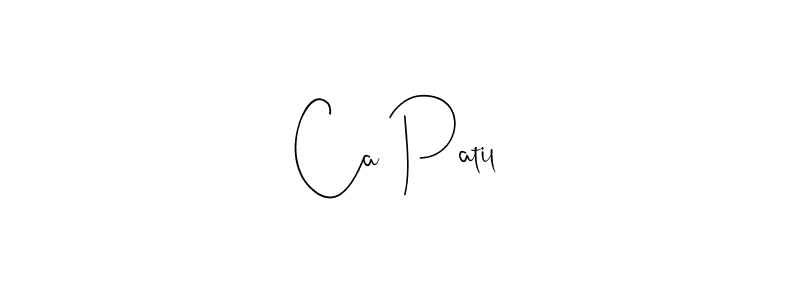 Similarly Andilay-7BmLP is the best handwritten signature design. Signature creator online .You can use it as an online autograph creator for name Ca Patil. Ca Patil signature style 4 images and pictures png