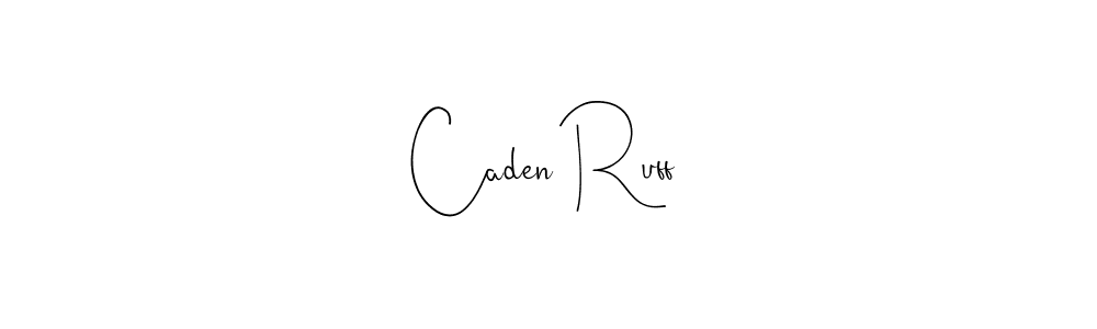 How to Draw Caden Ruff signature style? Andilay-7BmLP is a latest design signature styles for name Caden Ruff. Caden Ruff signature style 4 images and pictures png