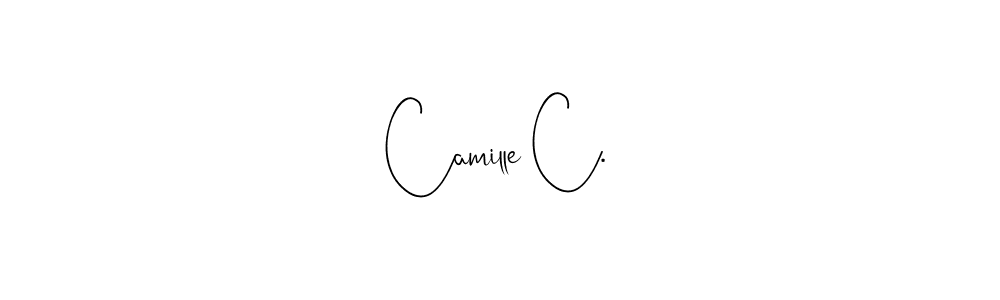 This is the best signature style for the Camille C. name. Also you like these signature font (Andilay-7BmLP). Mix name signature. Camille C. signature style 4 images and pictures png