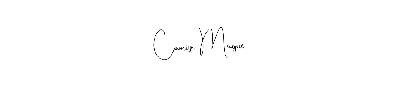 Create a beautiful signature design for name Camille Magne. With this signature (Andilay-7BmLP) fonts, you can make a handwritten signature for free. Camille Magne signature style 4 images and pictures png