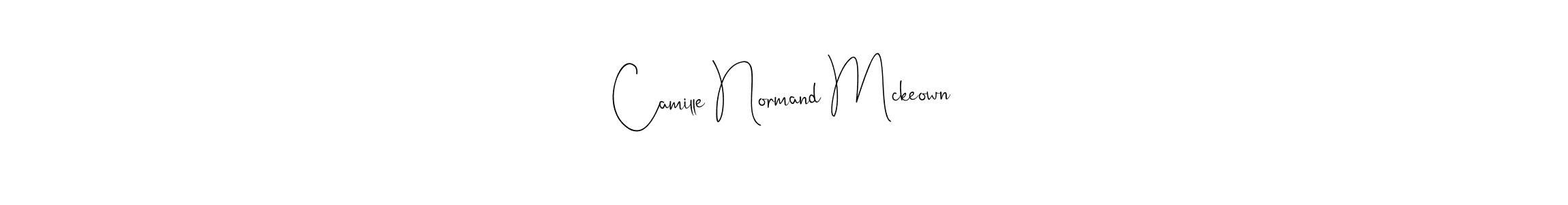 How to make Camille Normand Mckeown signature? Andilay-7BmLP is a professional autograph style. Create handwritten signature for Camille Normand Mckeown name. Camille Normand Mckeown signature style 4 images and pictures png