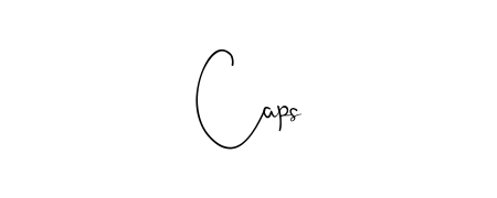 Make a short Caps signature style. Manage your documents anywhere anytime using Andilay-7BmLP. Create and add eSignatures, submit forms, share and send files easily. Caps signature style 4 images and pictures png