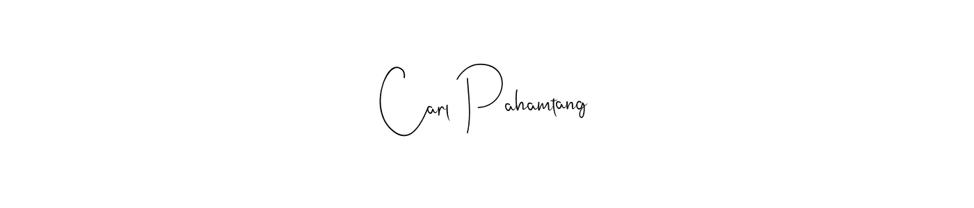 How to make Carl Pahamtang signature? Andilay-7BmLP is a professional autograph style. Create handwritten signature for Carl Pahamtang name. Carl Pahamtang signature style 4 images and pictures png