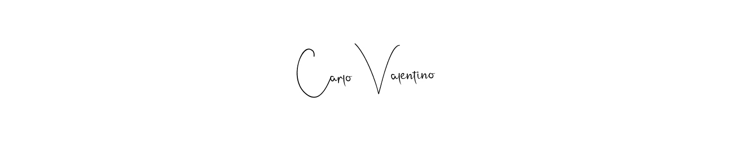 Carlo Valentino stylish signature style. Best Handwritten Sign (Andilay-7BmLP) for my name. Handwritten Signature Collection Ideas for my name Carlo Valentino. Carlo Valentino signature style 4 images and pictures png
