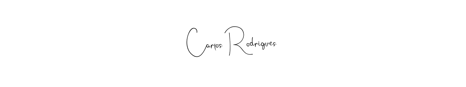 Make a short Carlos Rodrigues signature style. Manage your documents anywhere anytime using Andilay-7BmLP. Create and add eSignatures, submit forms, share and send files easily. Carlos Rodrigues signature style 4 images and pictures png