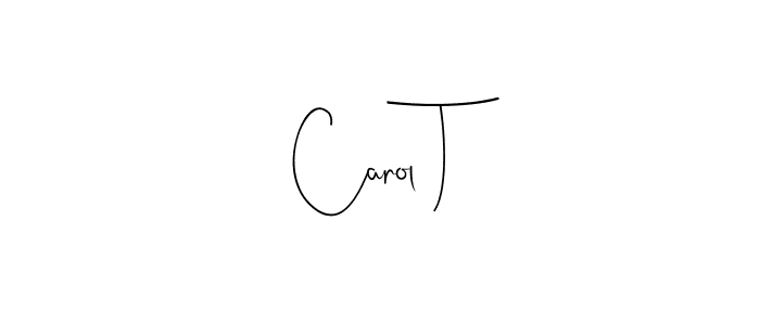 You can use this online signature creator to create a handwritten signature for the name Carol T. This is the best online autograph maker. Carol T signature style 4 images and pictures png