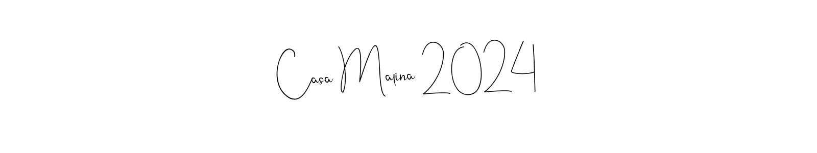 Similarly Andilay-7BmLP is the best handwritten signature design. Signature creator online .You can use it as an online autograph creator for name Casa Malina 2024. Casa Malina 2024 signature style 4 images and pictures png