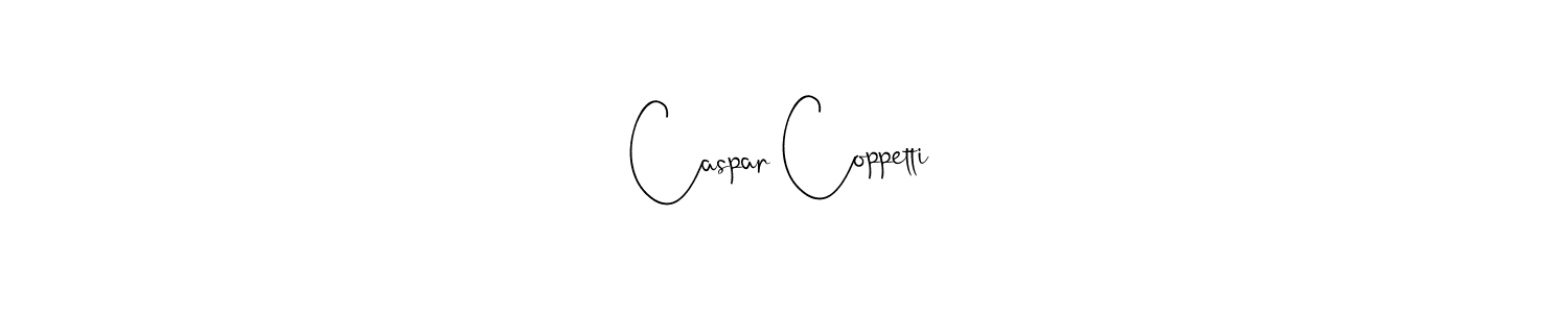 Make a beautiful signature design for name Caspar Coppetti. Use this online signature maker to create a handwritten signature for free. Caspar Coppetti signature style 4 images and pictures png